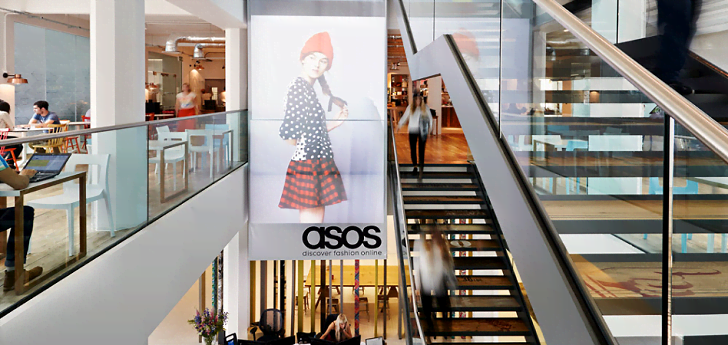  Asos refuerza su equipo en Reino Unido: crear&aacute; 1.500 empleos en Londres en tres a&ntilde;os